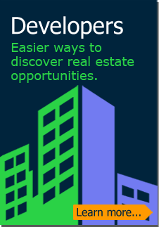 Developers: Easier ways to discover real estate opportunities. (Learn more)